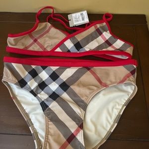 Girls Burberry Bikini